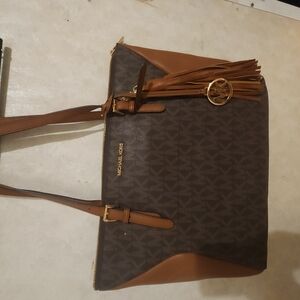 Michael Kors Brown Tote Bag